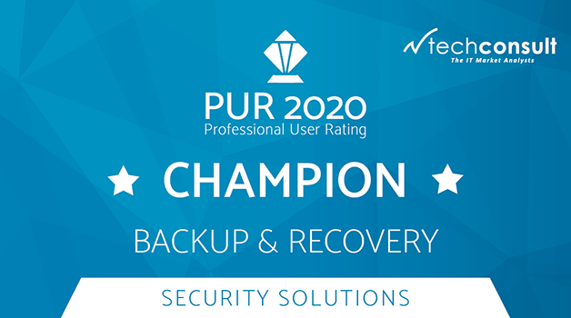PUR Award 2020 - Champion Backup & Recovery