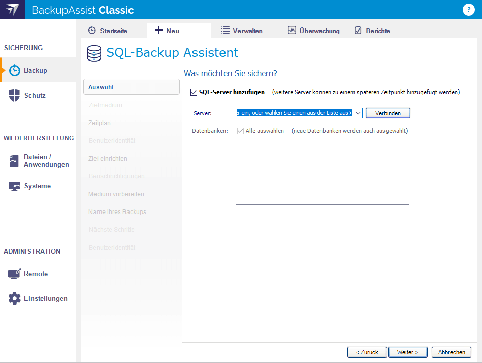 SQL-Backup