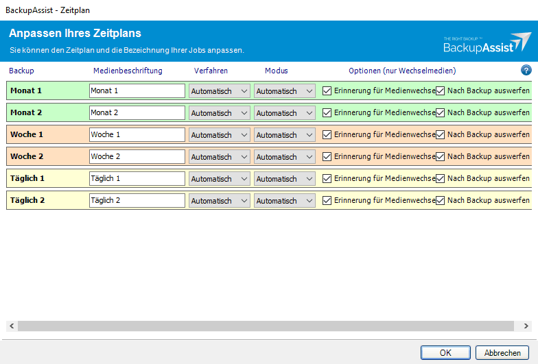 Datei-Archivierung